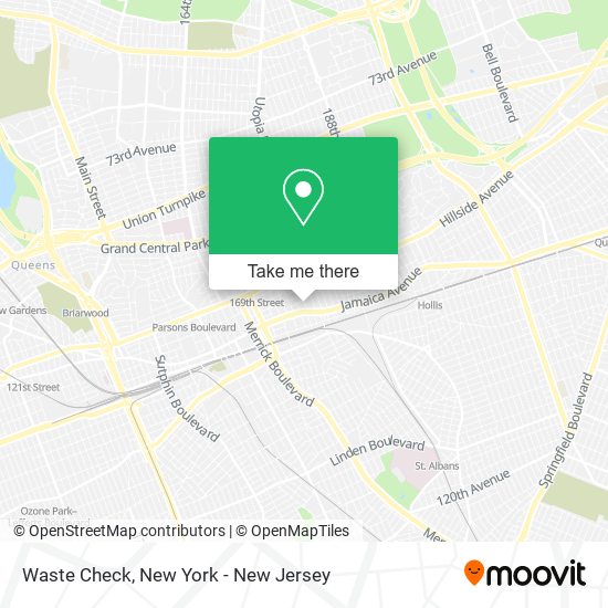 Waste Check map