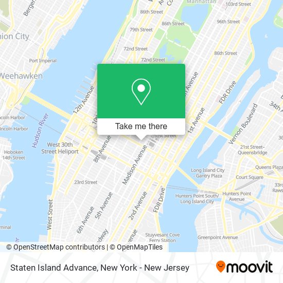 Staten Island Advance map