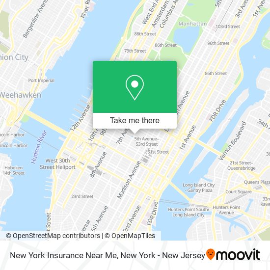 New York Insurance Near Me map