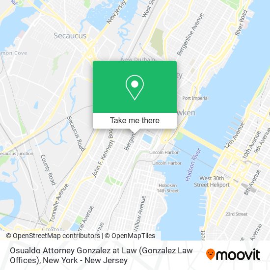 Mapa de Osualdo Attorney Gonzalez at Law (Gonzalez Law Offices)