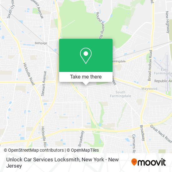 Mapa de Unlock Car Services Locksmith