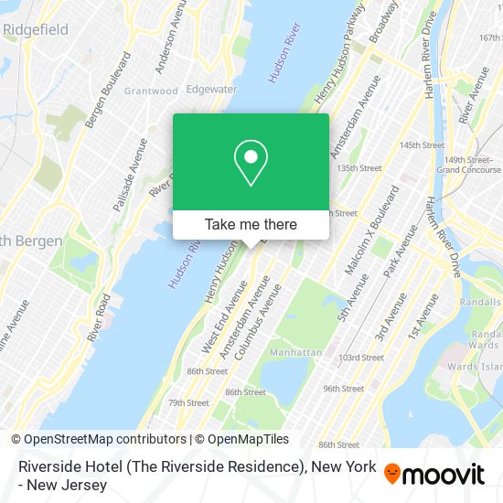 Riverside Hotel (The Riverside Residence) map