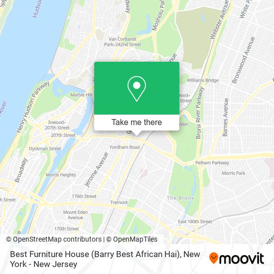 Best Furniture House (Barry Best African Hai) map