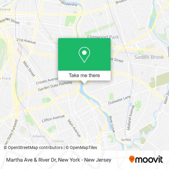 Mapa de Martha Ave & River Dr