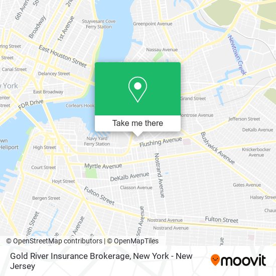Mapa de Gold River Insurance Brokerage