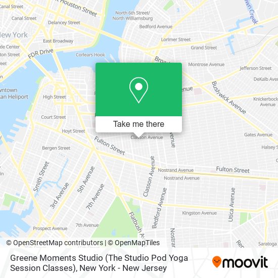 Greene Moments Studio (The Studio Pod Yoga Session Classes) map