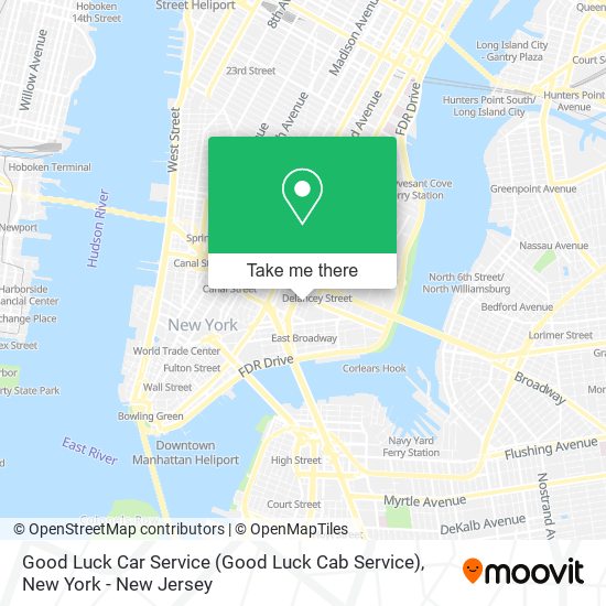 Mapa de Good Luck Car Service
