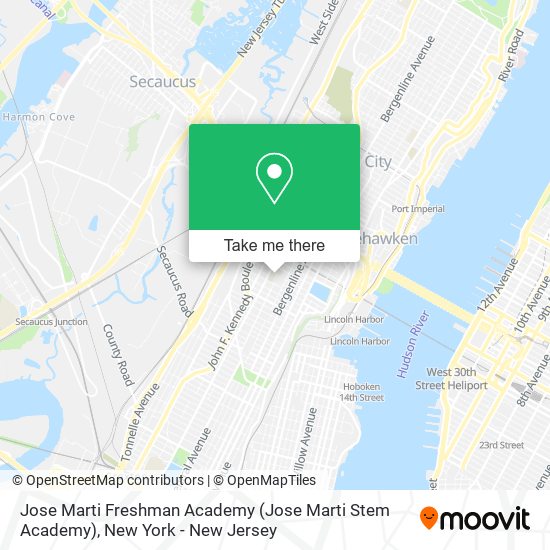 Mapa de Jose Marti Freshman Academy
