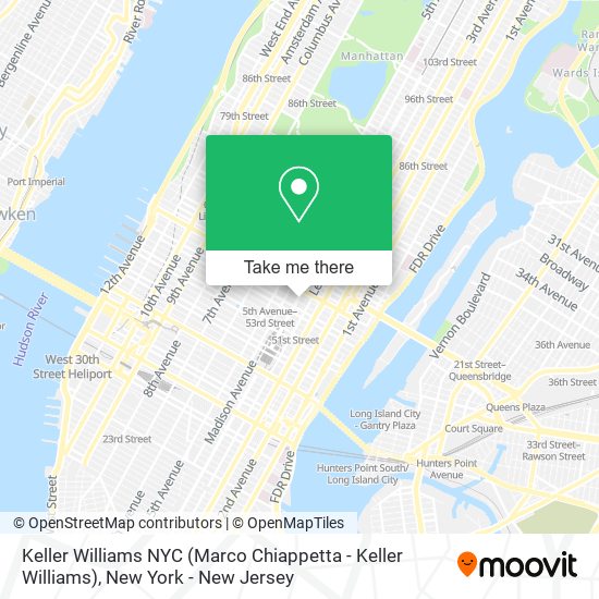 Keller Williams NYC (Marco Chiappetta - Keller Williams) map