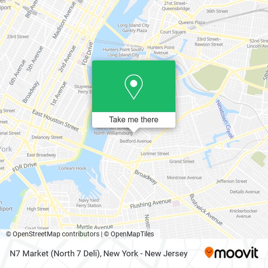 N7 Market (North 7 Deli) map