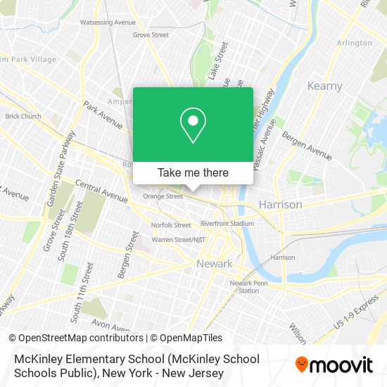 McKinley Elementary School (McKinley School Schools Public) map