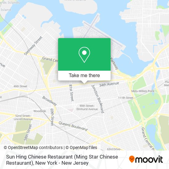 Sun Hing Chinese Restaurant (Ming Star Chinese Restaurant) map