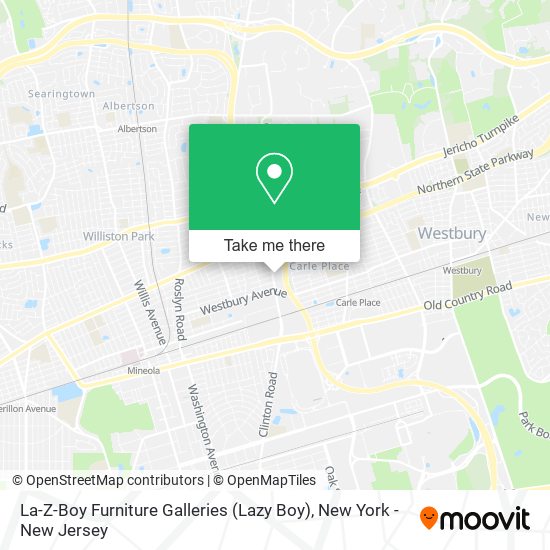 La-Z-Boy Furniture Galleries (Lazy Boy) map