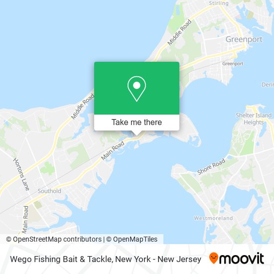 Wego Fishing Bait & Tackle map