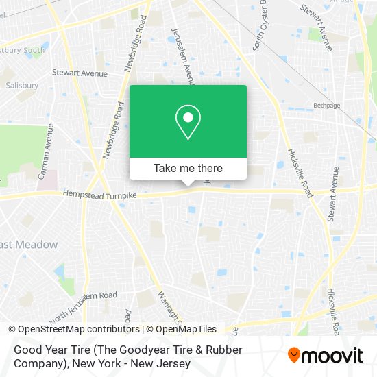 Mapa de Good Year Tire (The Goodyear Tire & Rubber Company)