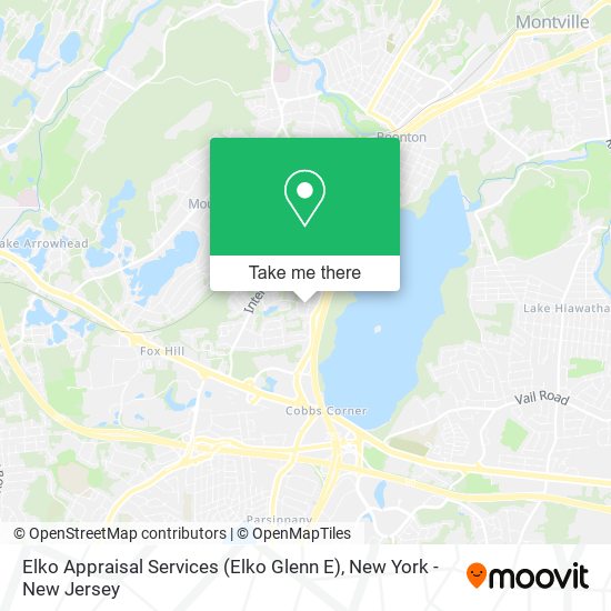 Mapa de Elko Appraisal Services (Elko Glenn E)