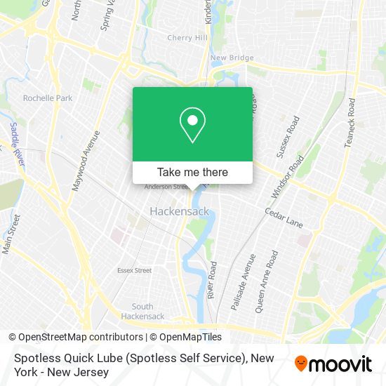 Mapa de Spotless Quick Lube (Spotless Self Service)