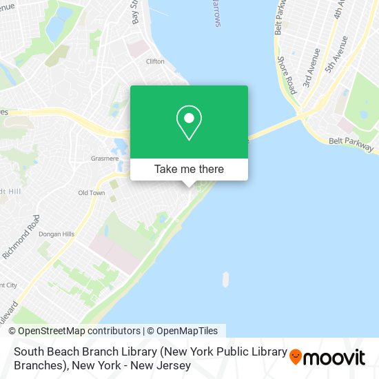 South Beach Branch Library (New York Public Library Branches) map