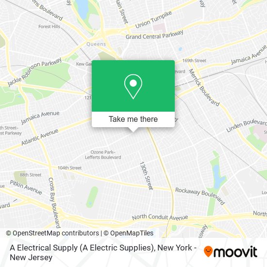 A Electrical Supply (A Electric Supplies) map