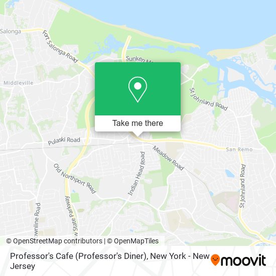 Mapa de Professor's Cafe (Professor's Diner)