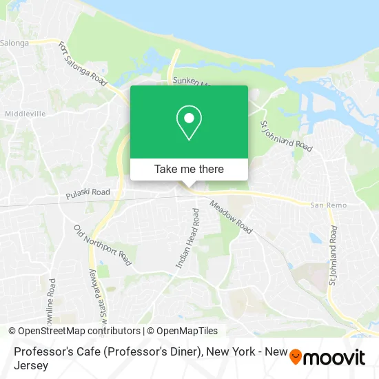 Professor's Cafe (Professor's Diner) map