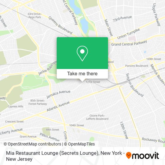 Mapa de Mia Restaurant Lounge (Secrets Lounge)