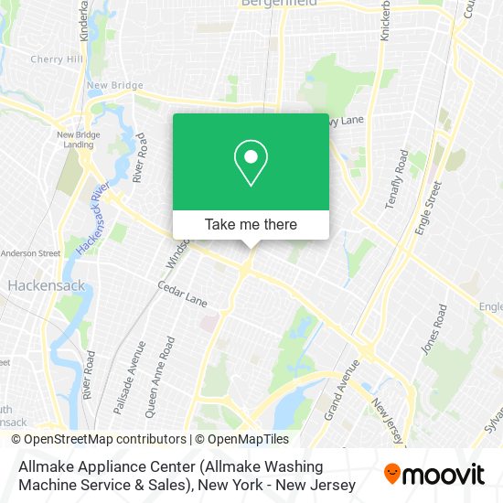 Mapa de Allmake Appliance Center (Allmake Washing Machine Service & Sales)