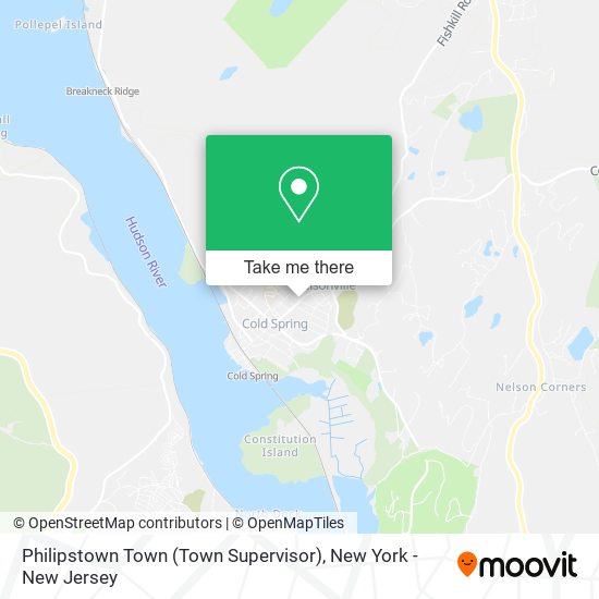 Mapa de Philipstown Town (Town Supervisor)