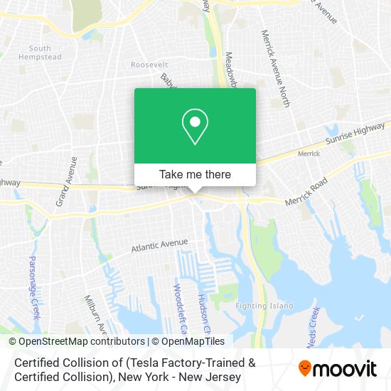 Certified Collision of (Tesla Factory-Trained & Certified Collision) map