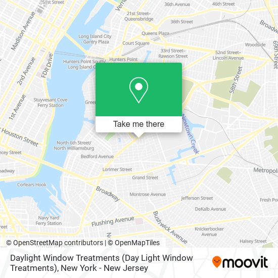 Daylight Window Treatments (Day Light Window Treatments) map