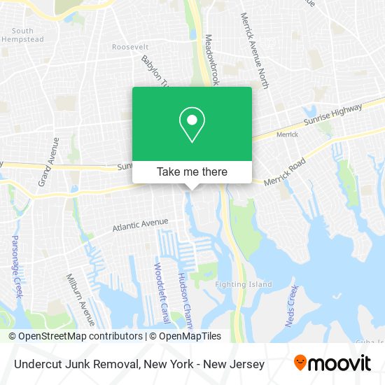 Mapa de Undercut Junk Removal
