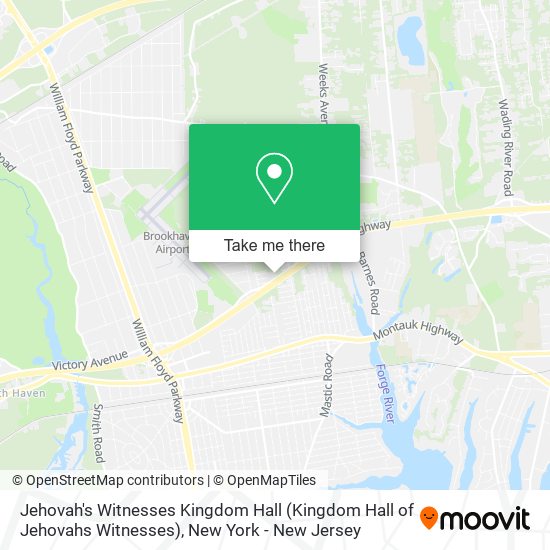 Mapa de Jehovah's Witnesses Kingdom Hall (Kingdom Hall of Jehovahs Witnesses)
