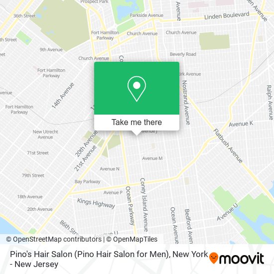 Pino's Hair Salon (Pino Hair Salon for Men) map