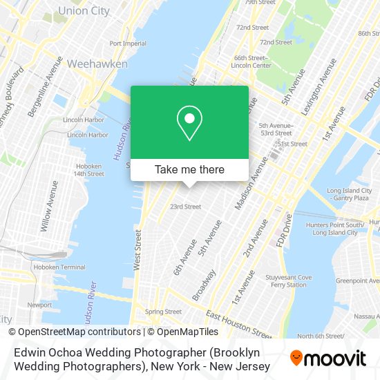 Edwin Ochoa Wedding Photographer (Brooklyn Wedding Photographers) map