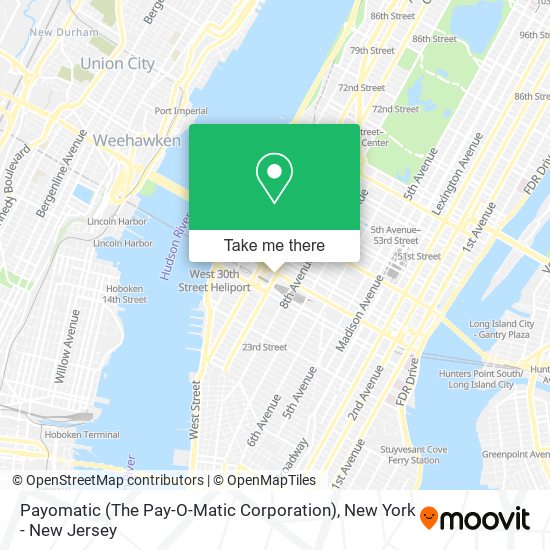 Payomatic (The Pay-O-Matic Corporation) map