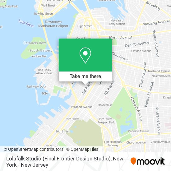 Mapa de Lolafalk Studio (Final Frontier Design Studio)