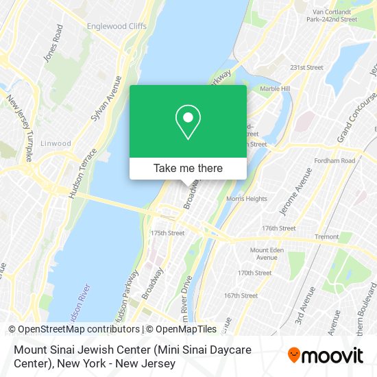 Mount Sinai Jewish Center (Mini Sinai Daycare Center) map