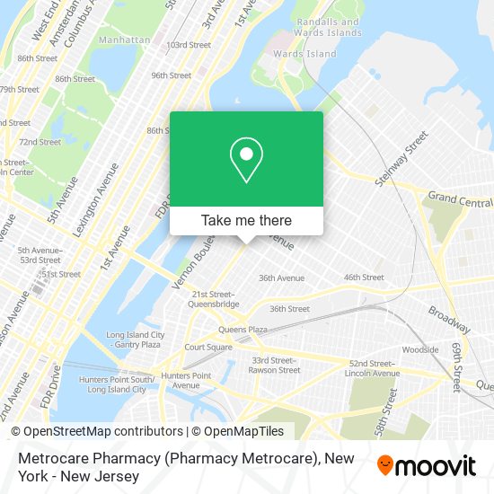 Metrocare Pharmacy map