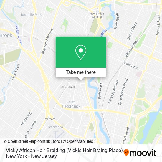 Vicky African Hair Braiding (Vickis Hair Braing Place) map