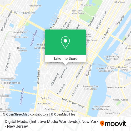 Mapa de Digital Media (Initiative Media Worldwide)