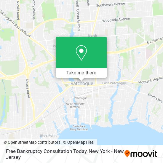 Free Bankruptcy Consultation Today map