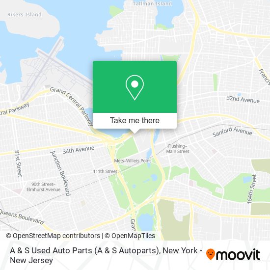 A & S Used Auto Parts (A & S Autoparts) map