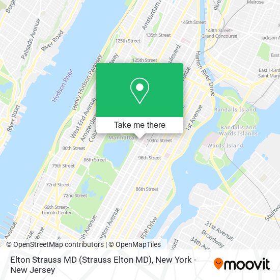 Elton Strauss MD map