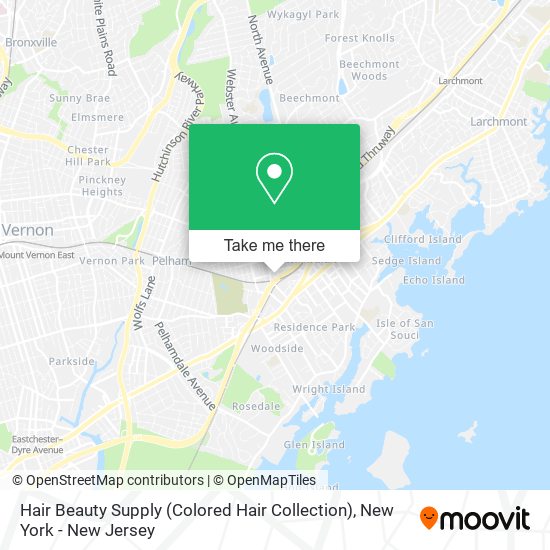 Hair Beauty Supply (Colored Hair Collection) map