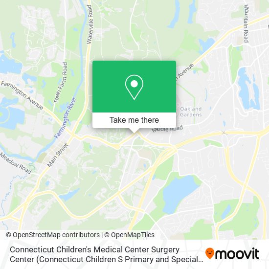Connecticut Children's Medical Center Surgery Center map