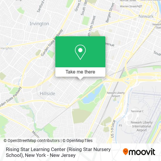 Mapa de Rising Star Learning Center (Rising Star Nursery School)