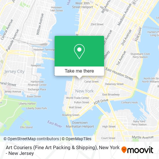 Mapa de Art Couriers (Fine Art Packing & Shipping)