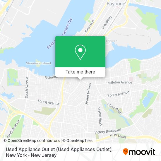 Mapa de Used Appliance Outlet (Used Appliances Outlet)