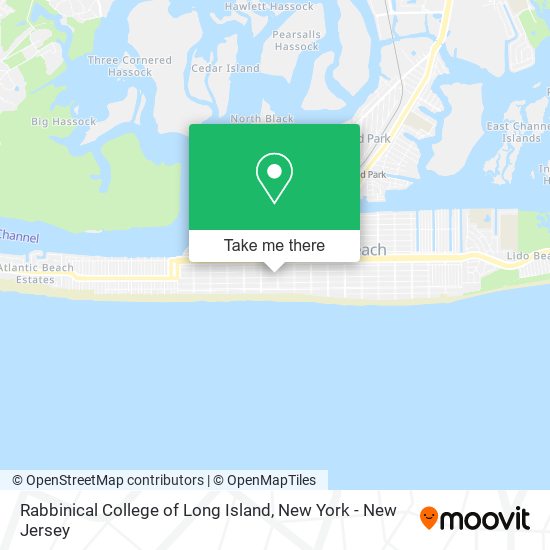 Rabbinical College of Long Island map