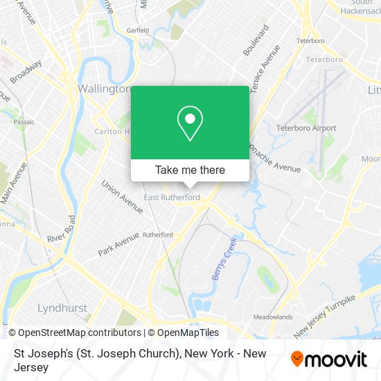 Mapa de St Joseph's (St. Joseph Church)